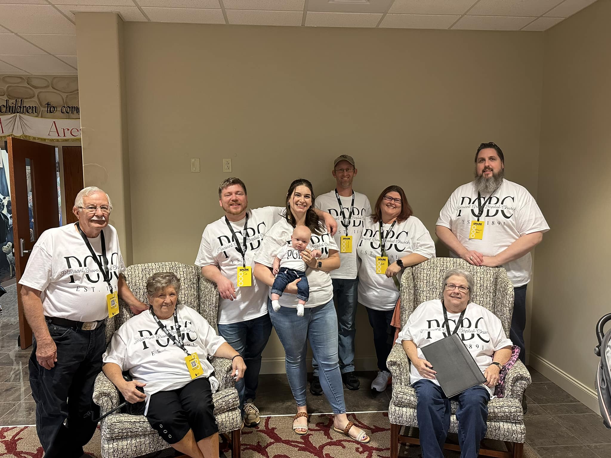 PGBC volunteers at Spark event (2024).